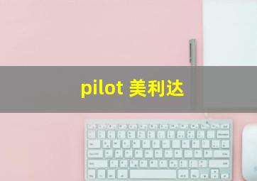 pilot 美利达